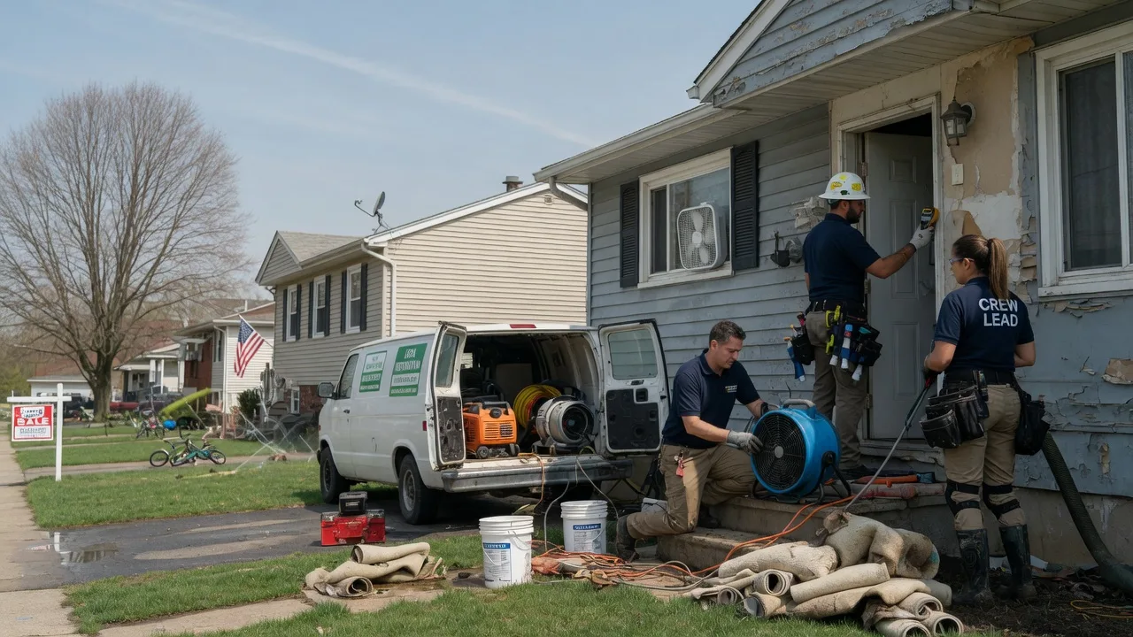 Flood Cleanup in Van Voorhis, PA near me