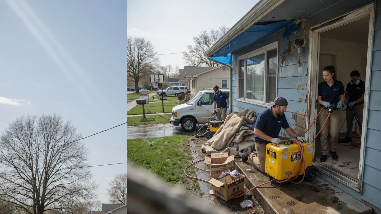 Basement Flood Cleanup in Van Voorhis, PA near me